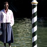 Le ciné-club féministe les soeurs Lumières a présenté le programme de sa quatrième édition sur la thématique du procès. Le film "Saint Omer" de la réalisatrice Alice Diop ouvrira le bal le 25 septembre aux Cinémas du Grütli (image d'illustration). KEYSTONE/EPA/ETTORE FERRARI